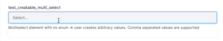 multiselect